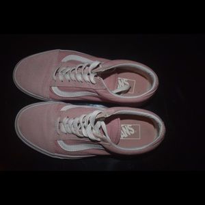 Women’s Size 7 Pink Oldskool Vans
